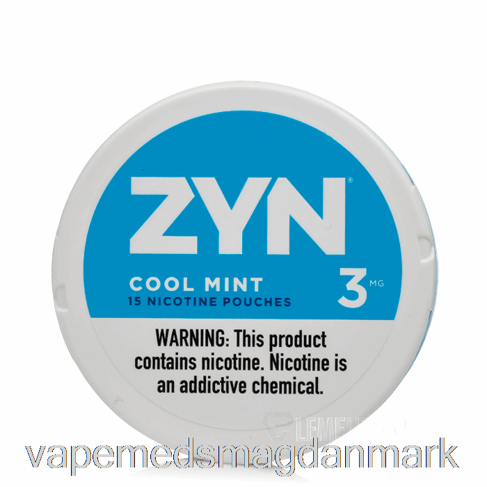 Vape Væskezyn Nikotinposer - Cool Mynte 3mg